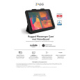 ZAGG Rugged Messenger Case UK + VG IPad 9.7