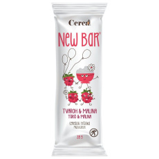 Cerea newbar Tvaroh a malina 28g