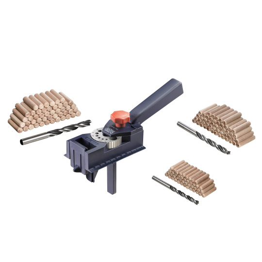 Kolíkovačka DOWELLING JIG SET, DISPL.-P.