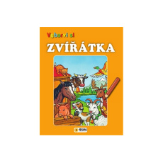 Vybarvi si - Zvířátka - oranžová