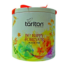 TARLTON Black Tea Ribbon Be Happy Forever plech sypaný 100g