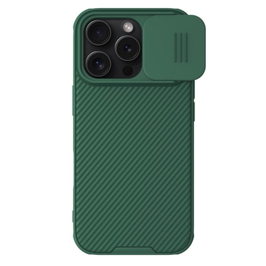 Nillkin CamShield PRO Zadní Kryt pro Apple iPhone 16 Pro Dark Green