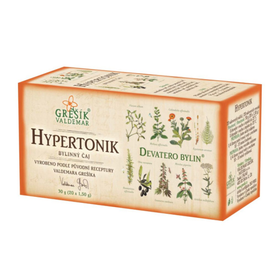 Grešík čaj Hypertonik 20x1,5g