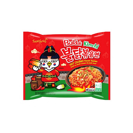 Samyang Buldak Kimchi Chicken Flavor Spicy 135g