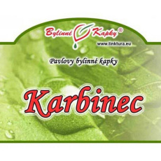 Bylinné kapky Karbinec 50ml 40%