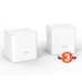 Tenda Nova MW3 (2-pack) WiFi AC1200 Mesh system Dual Band, 2x LAN/WAN, MU-MIMO, SMART aplikace