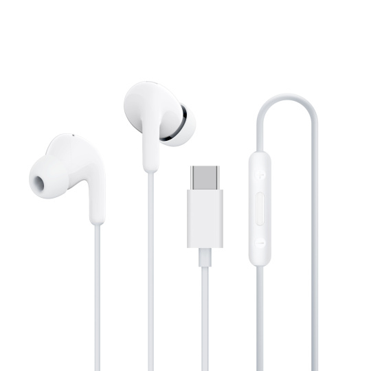 Xiaomi Type-C Earphones M2413E1/USB-C/Drát/Bílá