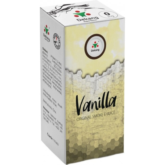 Liquid Dekang Vanilla 10ml - 0mg (Vanilka)