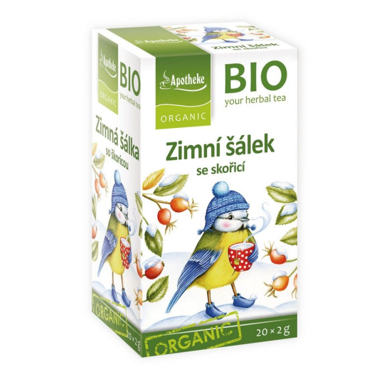 Apotheke BIO čaj Zimní šálek se skořicí 20x2g