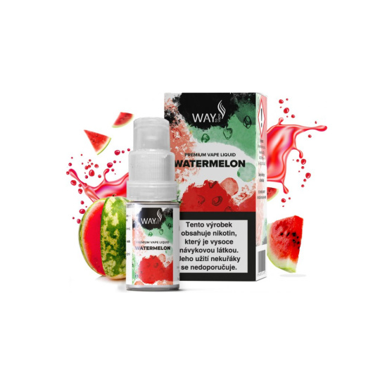 Watermelon - Liquid WAY to Vape 10ml, 6mg