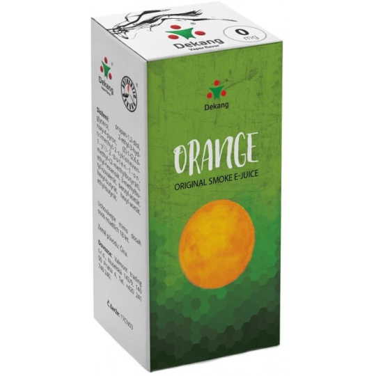 Liquid Dekang Orange 10ml - 0mg (Pomeranč)