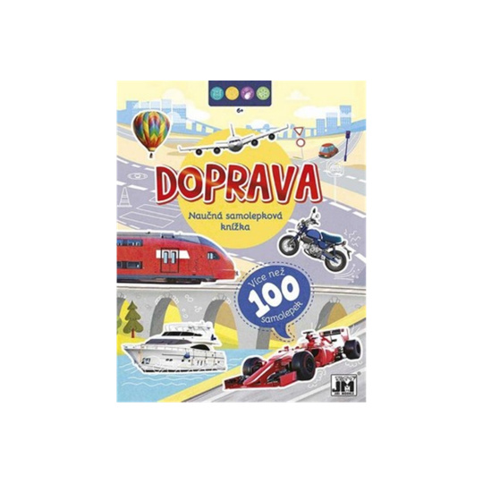 Doprava - Naučná samolepková knížka