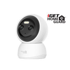 iGET HGWIP222 - WiFi Dual Lens 2K IP kamera s LED + IR nočním viděním, zvuk, otočná, CZ aplikace