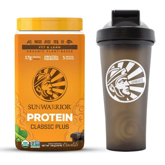 Protein Classic Plus BIO 750g čokoláda (Proteinová směs) + Shaker 700 ml ZDARMA