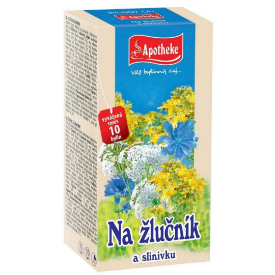 Apotheke čaj Na žlučník a slinivku 20x1,5g