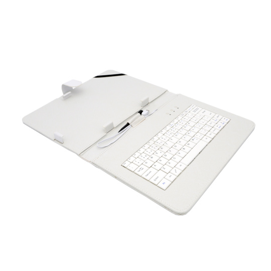 AIREN AiTab Leather Case 4 with USB Keyboard 10'' WHITE (CZ/SK/DE/UK/US.. layout)