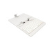 AIREN AiTab Leather Case 1 with USB Keyboard 7'' WHITE (CZ/SK/DE/UK/US.. layout)