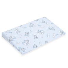 Potah na kojenecký polštář-klin New Baby BASIC 59x37cm blue