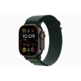 Apple Watch Ultra 2/49mm/Black/Sport Band/Dark Green Alpine/Small