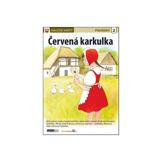 Naučné karty Červená Karkulka