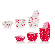 košíček cukrářský 3x2,1cm papírový (200ks) DOTS mix