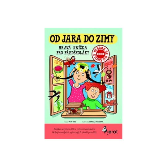 Od jara do zimy - hravá knížka pro předškoláky