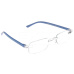 Dioptrické decentní brýle EYE - Modré +2.5