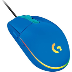 Logitech G102 Lightsync/Herní/Optická/8 000 DPI/Drátová USB/Modrá