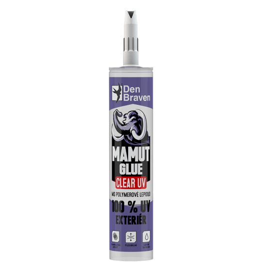 lepidlo MAMUT GLUE 290ml CLEAR UV TRA