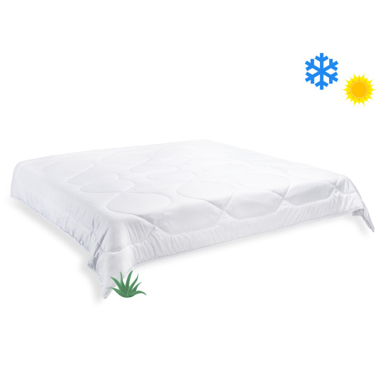 Francouzská přikrývka Aloe Vera celoroční 240x220cm 1580g