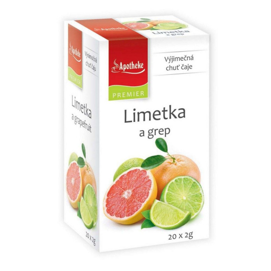 Apotheke čaj Limetka a grep 20x2g