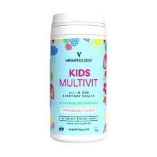 Vegetology Kids Multivit – Multivitamíny a minerály pro děti, 60 tablet>