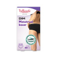 MENSTRUAL BOXER NORMAL - Bavlněné menstruační kalhotky - černá