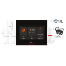 iGET HOME X5 Advanced - Inteligentní Wi-Fi/GSM alarm,v aplikaci i ovládání IP kamer a zásuvek,CZ app