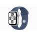 Apple Watch SE/40mm/Silver/Sport Band/Denim/-S/M