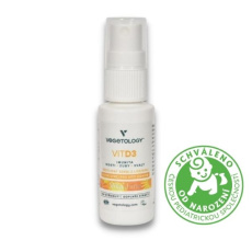 Vegetology Vitashine sprej. Vitamín D3 1000 iu 20 ml