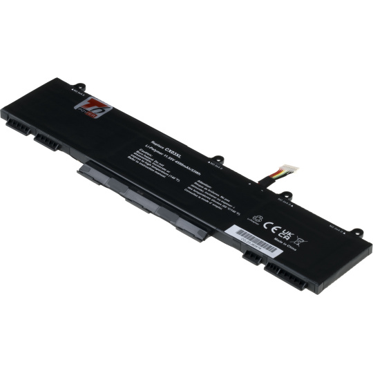 Baterie T6 Power HP EliteBook x360 830 G7, EliteBook x360 830 G8, 4590mAh, 53Wh, 3cell, Li-pol