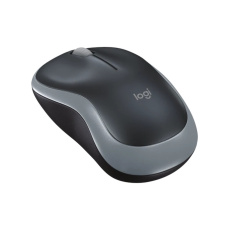 Logitech M185/Kancelářská/Optická/1 000 DPI/Bezdrátová USB/Šedá